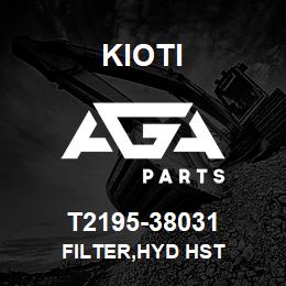 T2195-38031 Kioti FILTER,HYD HST | AGA Parts