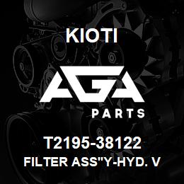 T2195-38122 Kioti FILTER ASS'Y-HYD. V | AGA Parts