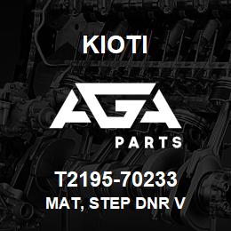 T2195-70233 Kioti MAT, STEP DNR V | AGA Parts