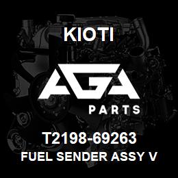 T2198-69263 Kioti FUEL SENDER ASSY V | AGA Parts