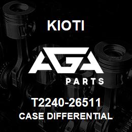 T2240-26511 Kioti CASE DIFFERENTIAL | AGA Parts