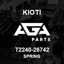 T2240-26742 Kioti SPRING | AGA Parts