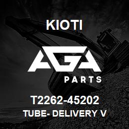 T2262-45202 Kioti TUBE- DELIVERY V | AGA Parts