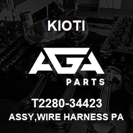 T2280-34423 Kioti ASSY,WIRE HARNESS PANEL | AGA Parts