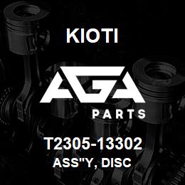 T2305-13302 Kioti ASS'Y, DISC | AGA Parts