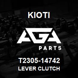 T2305-14742 Kioti LEVER CLUTCH | AGA Parts