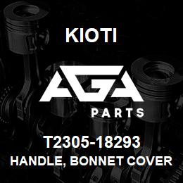 T2305-18293 Kioti HANDLE, BONNET COVER (SO JAE SA GEUB) | AGA Parts