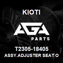 T2305-18405 Kioti ASSY.ADJUSTER SEAT OBS V | AGA Parts