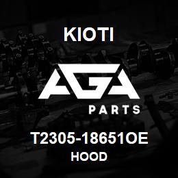 T2305-18651OE Kioti HOOD | AGA Parts