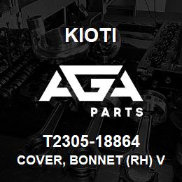 T2305-18864 Kioti COVER, BONNET (RH) V | AGA Parts