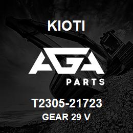 T2305-21723 Kioti GEAR 29 V | AGA Parts