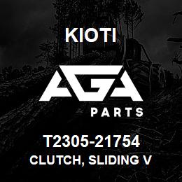 T2305-21754 Kioti CLUTCH, SLIDING V | AGA Parts