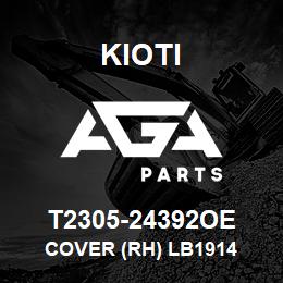 T2305-24392OE Kioti COVER (RH) LB1914 | AGA Parts