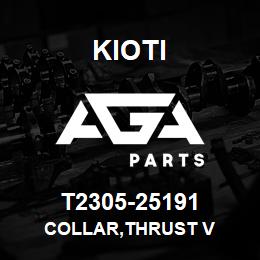 T2305-25191 Kioti COLLAR,THRUST V | AGA Parts