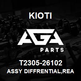 T2305-26102 Kioti ASSY DIFFRENTIAL,REAR | AGA Parts