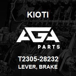 T2305-28232 Kioti LEVER, BRAKE | AGA Parts