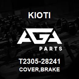 T2305-28241 Kioti COVER,BRAKE | AGA Parts