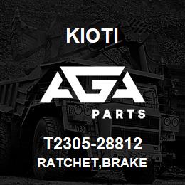 T2305-28812 Kioti RATCHET,BRAKE | AGA Parts