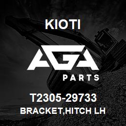 T2305-29733 Kioti BRACKET,HITCH LH | AGA Parts