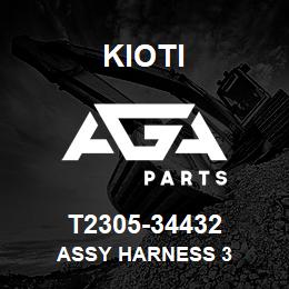 T2305-34432 Kioti ASSY HARNESS 3 | AGA Parts