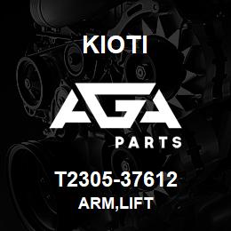 T2305-37612 Kioti ARM,LIFT | AGA Parts