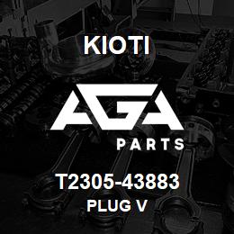 T2305-43883 Kioti PLUG V | AGA Parts