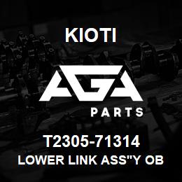 T2305-71314 Kioti LOWER LINK ASS'Y OBS V | AGA Parts