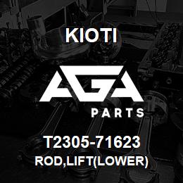 T2305-71623 Kioti ROD,LIFT(LOWER) | AGA Parts