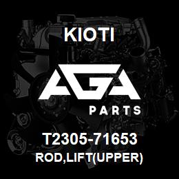 T2305-71653 Kioti ROD,LIFT(UPPER) | AGA Parts