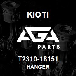 T2310-18151 Kioti HANGER | AGA Parts