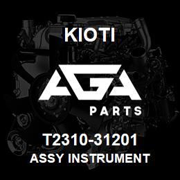 T2310-31201 Kioti ASSY INSTRUMENT | AGA Parts