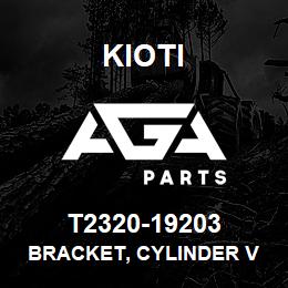 T2320-19203 Kioti BRACKET, CYLINDER V | AGA Parts