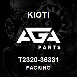 T2320-36331 Kioti PACKING | AGA Parts