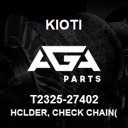 T2325-27402 Kioti HCLDER, CHECK CHAIN(LH) V | AGA Parts