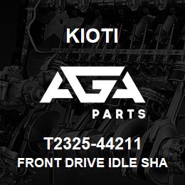 T2325-44211 Kioti FRONT DRIVE IDLE SHAFT | AGA Parts