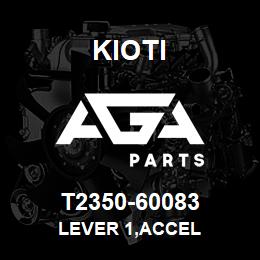 T2350-60083 Kioti LEVER 1,ACCEL | AGA Parts