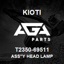 T2350-69511 Kioti ASS'Y HEAD LAMP | AGA Parts