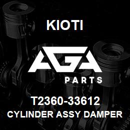 T2360-33612 Kioti CYLINDER ASSY DAMPER V | AGA Parts