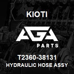 T2360-38131 Kioti HYDRAULIC HOSE ASSY V | AGA Parts