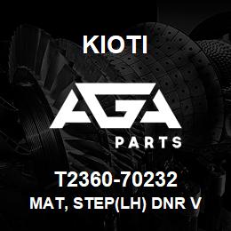 T2360-70232 Kioti MAT, STEP(LH) DNR V | AGA Parts