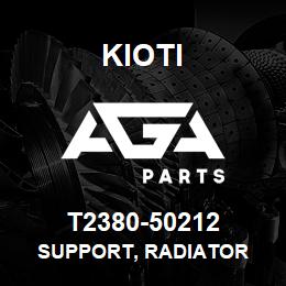 T2380-50212 Kioti SUPPORT, RADIATOR | AGA Parts