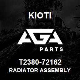 T2380-72162 Kioti RADIATOR ASSEMBLY | AGA Parts