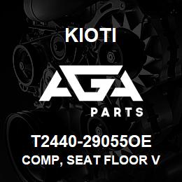 T2440-29055OE Kioti COMP, SEAT FLOOR V | AGA Parts