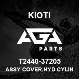 T2440-37205 Kioti ASSY COVER,HYD CYLINDER | AGA Parts