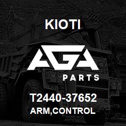 T2440-37652 Kioti ARM,CONTROL | AGA Parts