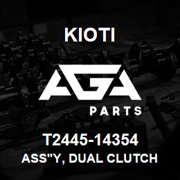 T2445-14354 Kioti ASS'Y, DUAL CLUTCH 8.5 V | AGA Parts