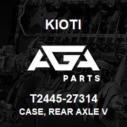 T2445-27314 Kioti CASE, REAR AXLE V | AGA Parts