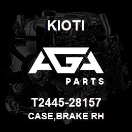 T2445-28157 Kioti CASE,BRAKE RH | AGA Parts