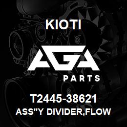 T2445-38621 Kioti ASS'Y DIVIDER,FLOW | AGA Parts