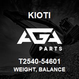 T2540-54601 Kioti WEIGHT, BALANCE | AGA Parts